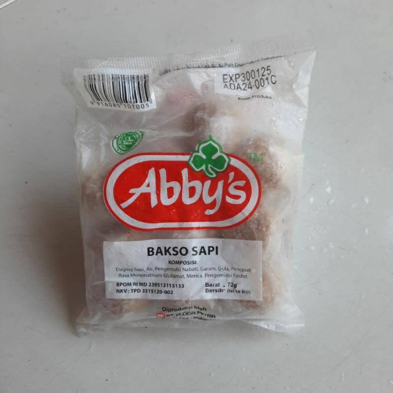 ABBYS BAKSO SAPI SACHET ISI 10 (35)