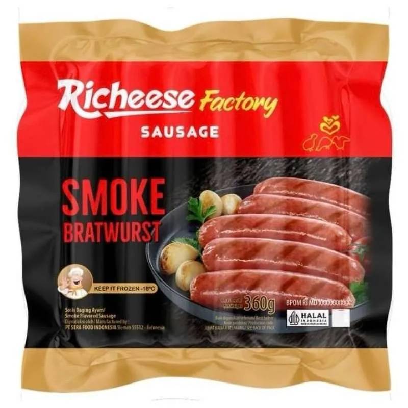RICHEESE SMOKE BRATWURST 360 GR (16)