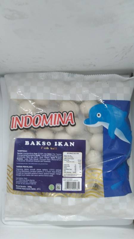 INDOMINA BAKSO IKAN MIX 250 GR (40)