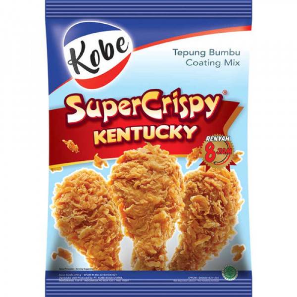 KOBE TEPUNG KENTUCKY SUPER CRISPY 210GR (24)