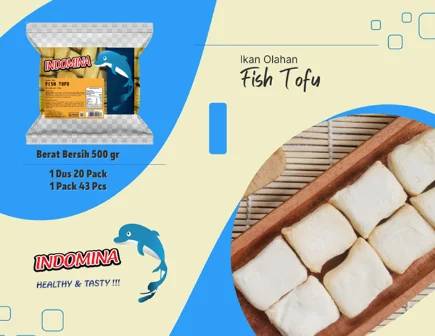 INDOMINA FISH TOFU 500GR (20)