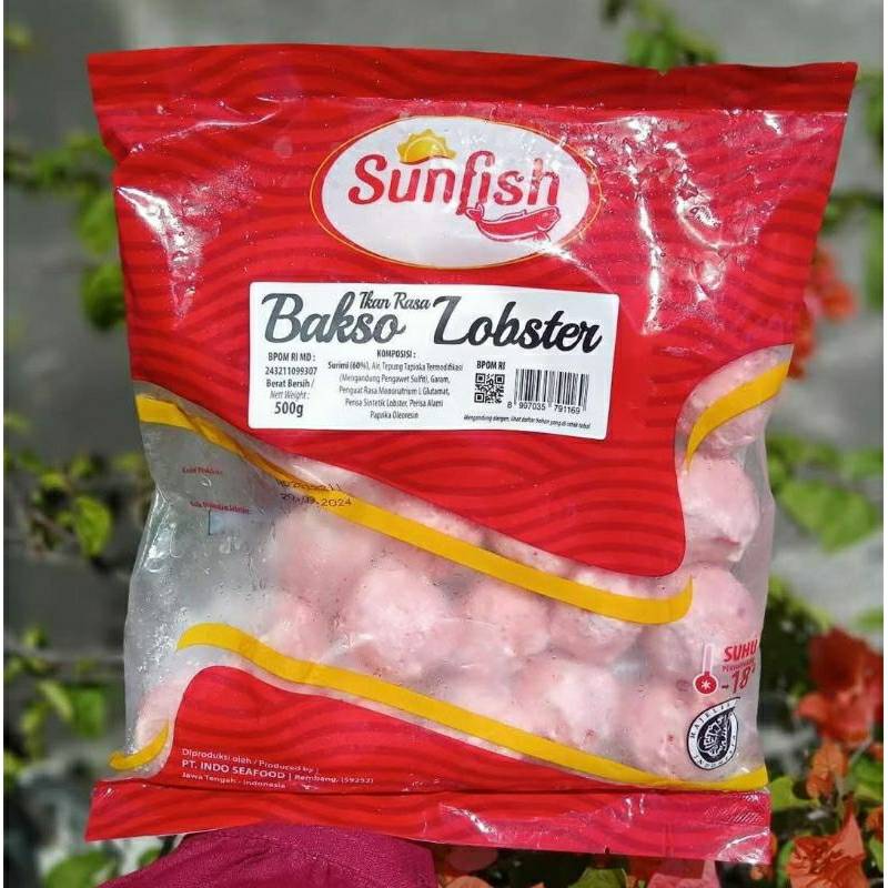 SUNFISH BAKSO LOBSTER 500 GR (24)