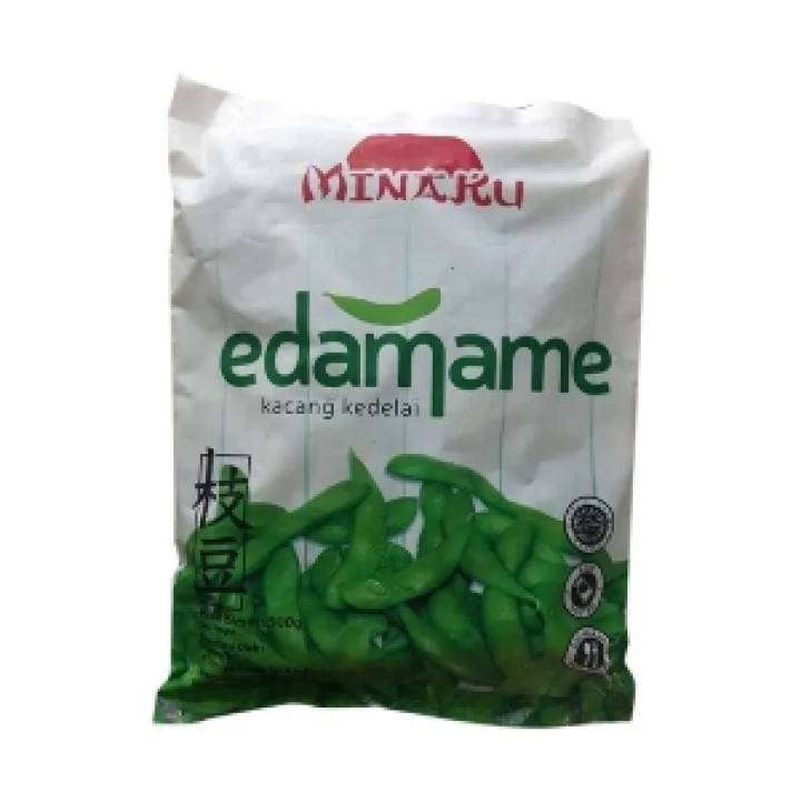 MINAKU EDAMAME SALTED (ASIN) 500 GR (20)