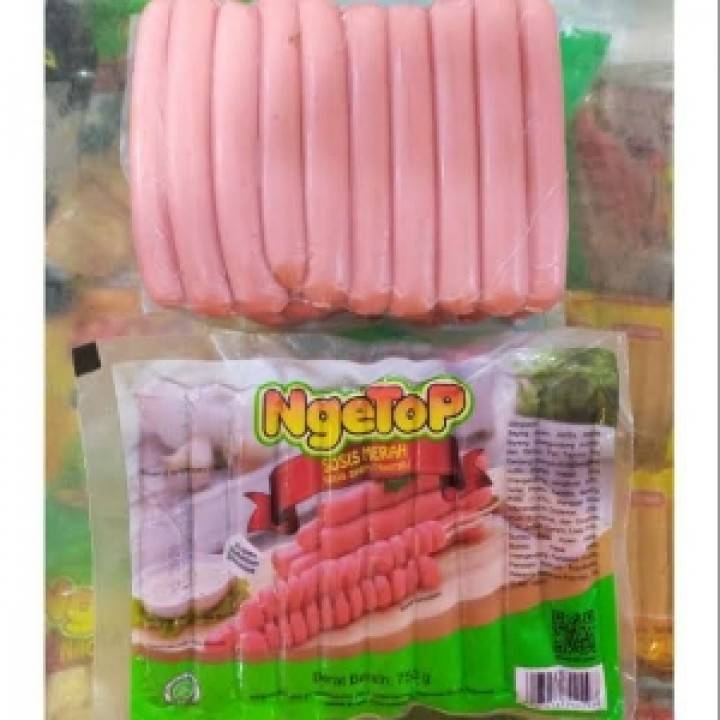 NGETOP SOSIS AYAM MERAH 750 GR (12)