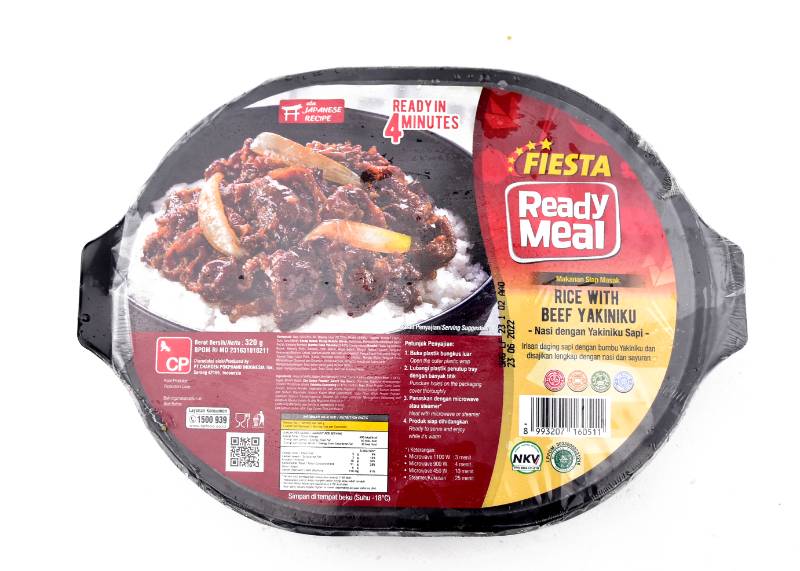 FIESTA READY MEAL BEEF YAKINIKU WITH RICE 320 GR (6)