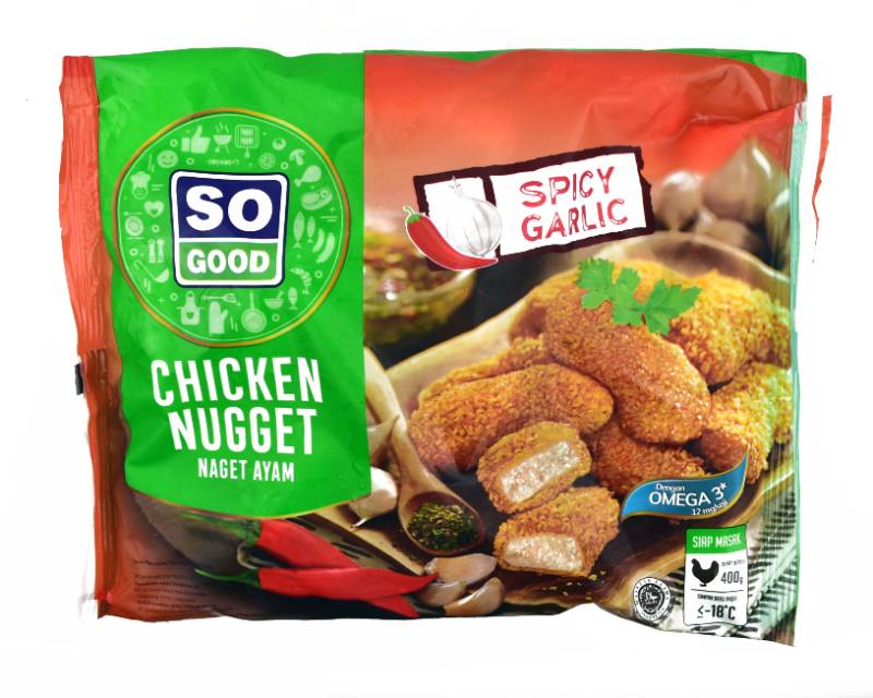 SO GOOD SPICY GARLIC 400 GR (12)