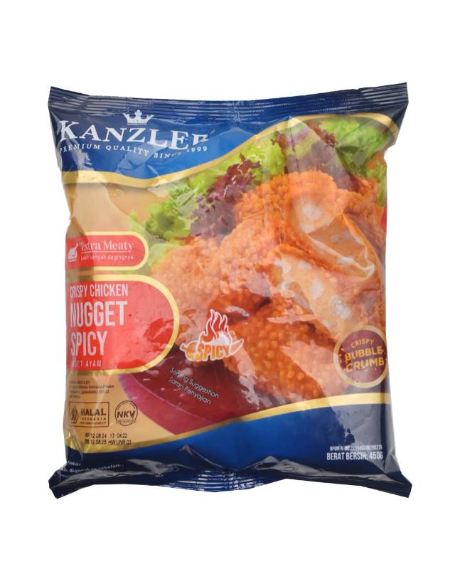 KANZLER NUGGET CRISPY SPICY 450 GR (20)