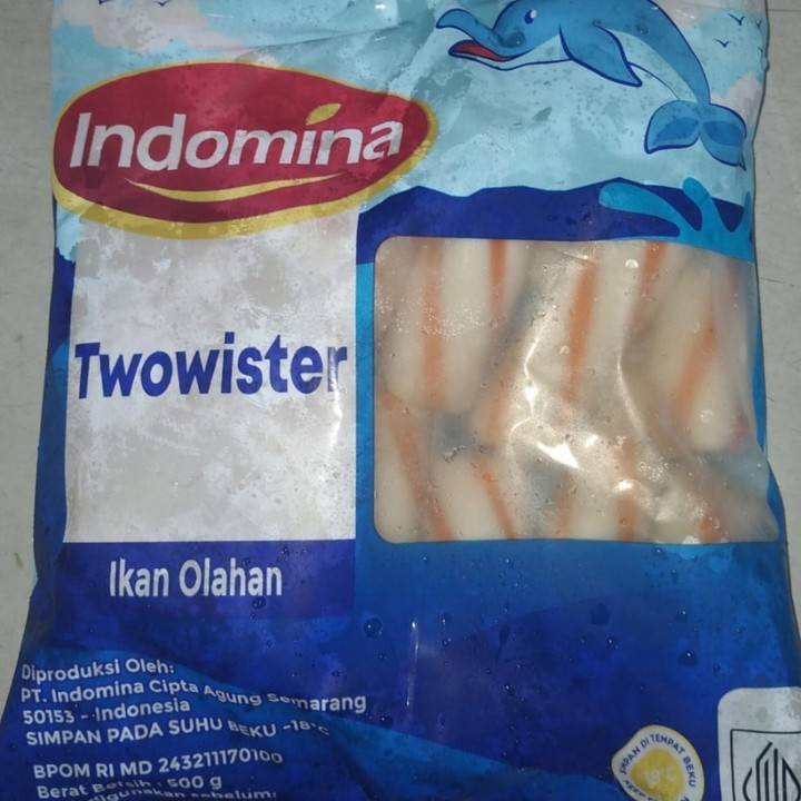 INDOMINA IKAN OLAHAN TWOWISTER 500 GR (20)
