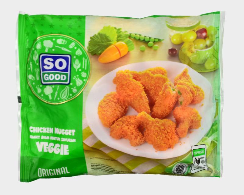 SO GOOD CHICK N VEGGIE 400 GR (12)