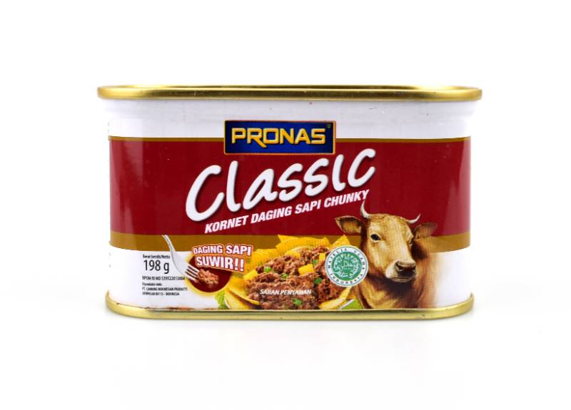 PRONAS CORNED BEEF 198 GR (48)