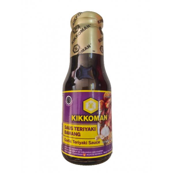 KIKKOMAN GARLIC TERIYAKI SAUCE 300GR (12)