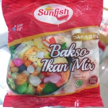 SUNFISH BAKSO IKAN MIX 500 GR (24)