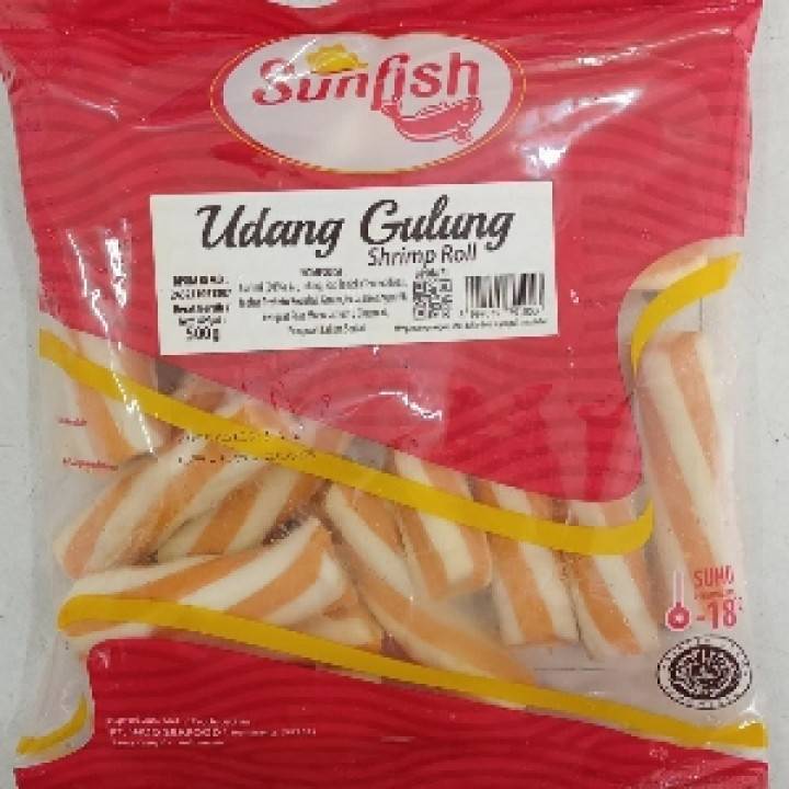 SUNFISH SHRIMP ROLL 500 GR (24)