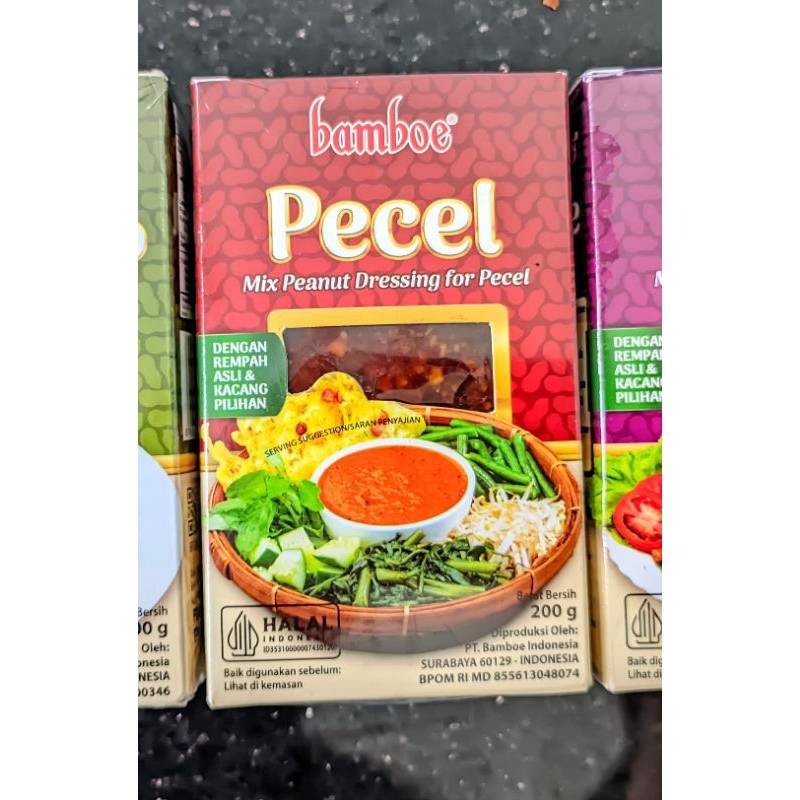 BAMBOE BUMBU PECEL 200 GR (20)