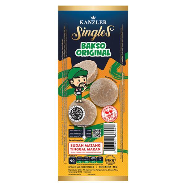 KANZLER SINGLES BAKSO ORI 48GR (120)