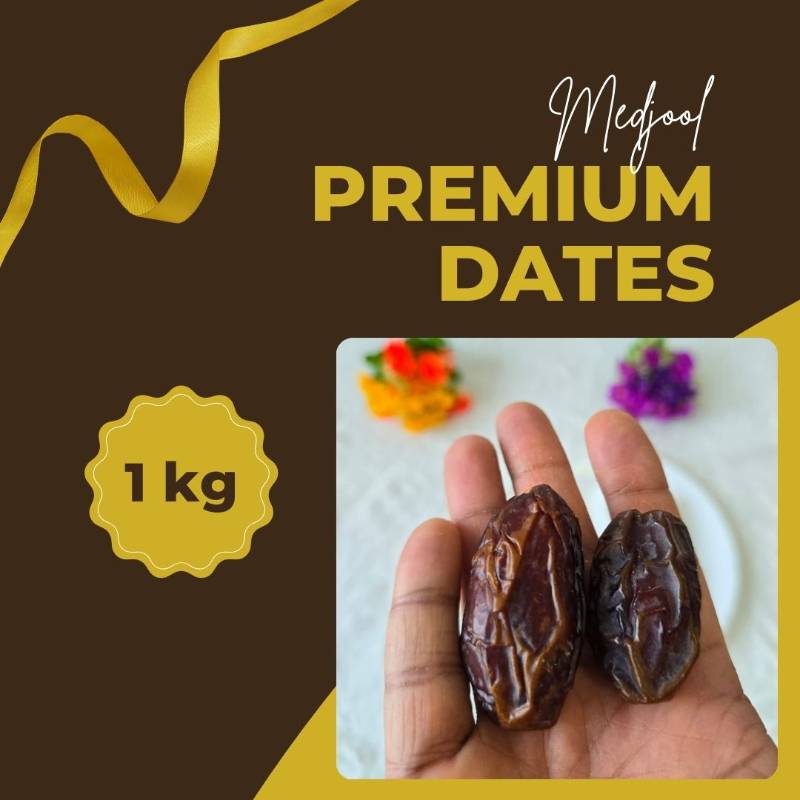 1 Kg Madjood Dates | Bigger Size | Imported from Jordan | Free Cash on Delivery