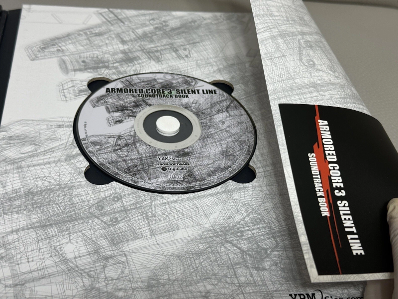 Armored Core Silent Line Soundtrack Book (KR)