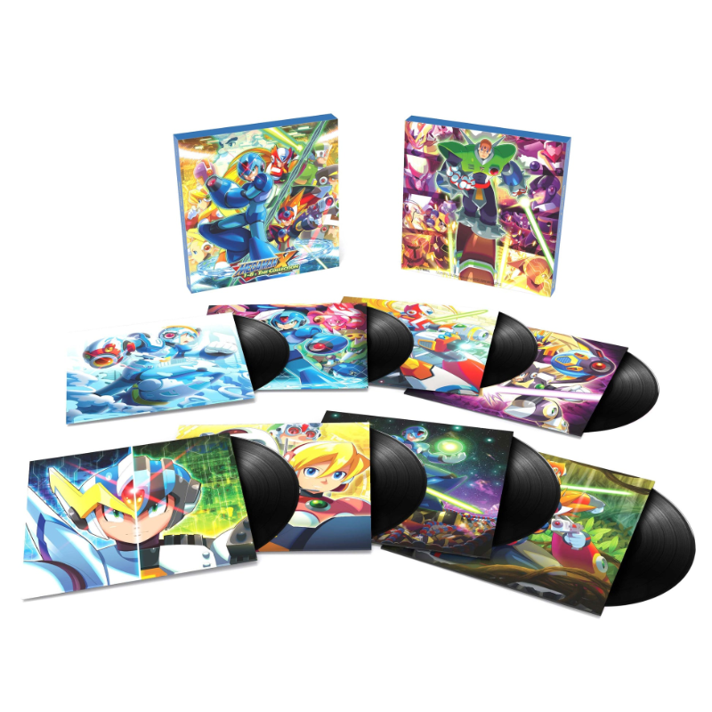 Mega Man X 1-8: The Collection (Deluxe X8LP Boxset)