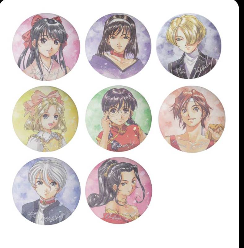 DOWNPAYMENT for Sakura Wars Button Pin Set A