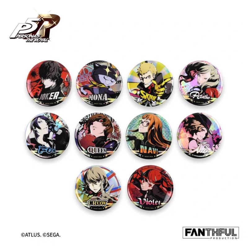 DOWNPAYMENT for Persona 5 Royal Metal Pin Badge