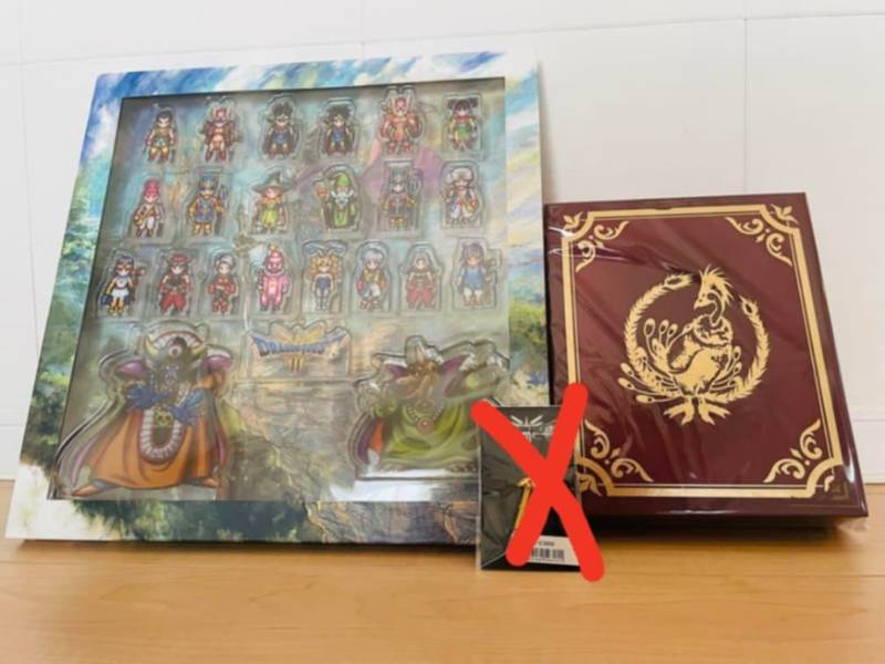 DOWNPAYMENT for Dragon Quest 3 Collector's Edition Items