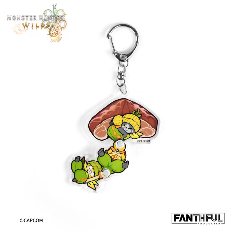 DOWNPAYMENT for Monster Hunter Wilds Acrylic Keychain