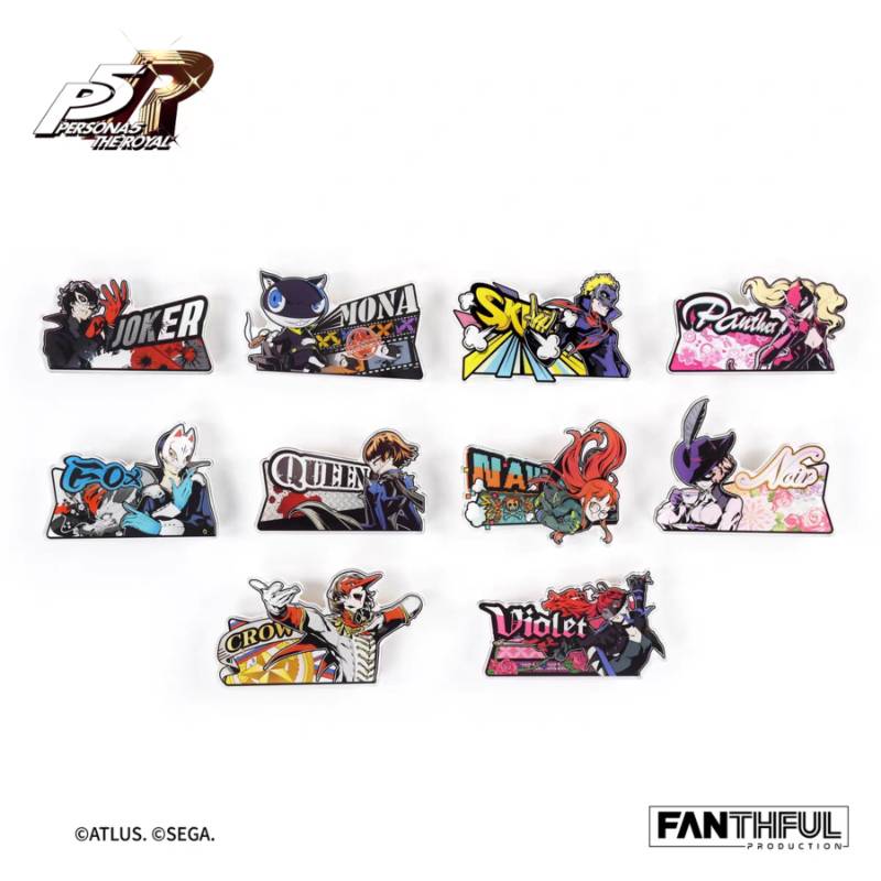 DOWNPAYMENT for Persona 5 Royal Acrylic Badge