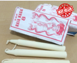 Lilin Raja Naga No.8 Besar ( 1 Tin Isi 20 x 8 )/Pak