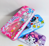 Tempat Pensil Kaleng Bonus Alat Tulis/Pcs