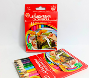 Pensil Gambar Pendek
12 Warna Montana / Gross