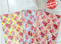 Kertas Kado Kiky Bunga Isi 50 / Pak