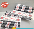 Benang Butterfly Renteng Hitam Isi 72/Pak