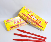Pena Standard AE7 Merah/Lusin
