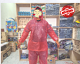 Jas Hujan Plastik Jaket Celana 0.3 Surya/Lusin
