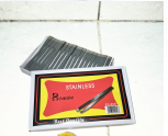 Pinset Stainlis Pacman Isi 20/Pak