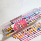 Pensil 2B Tabung Eselon Girl Series Isi 50/Pak