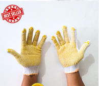 Sarung Tangan Putih Bintik
Benang 5/Lusin