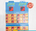 Silet Zorrik Kuning/Pak