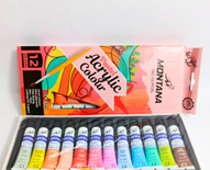Cat Lukis Acrilic Pastel Montana / Set