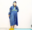 Jas Hujan Ponco Lengan New Bluelight/Pcs