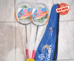 Raket Badminton Morris Set Isi 2 Pcs / Pak