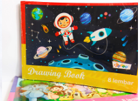 Buku Gambar A4 Forte 8 Lbr Isi 10 Pcs
