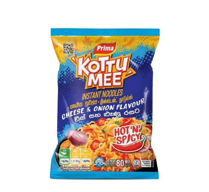 KOTTU MEE CHEESE & ONION 80G