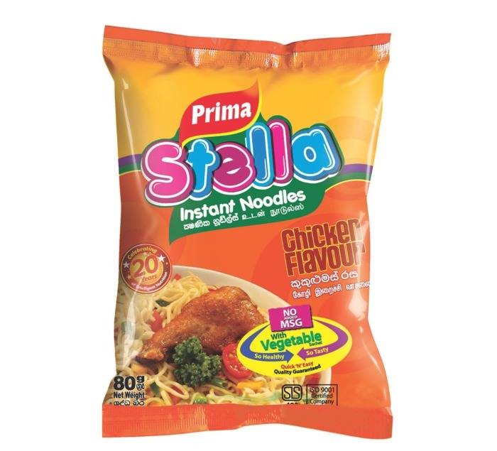 PRIMA STELLA CHICKEN NOODLE NO MSG 74G