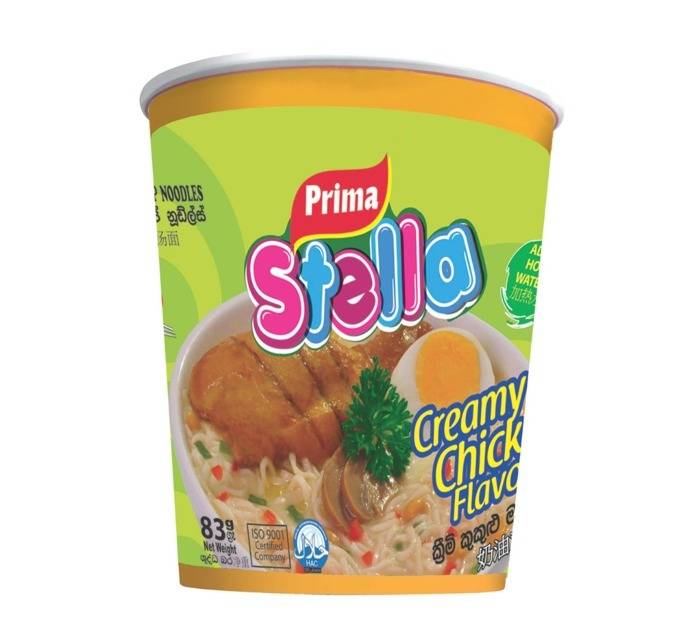 PRIMA STELLA CREAMY CHKN CUP NOODLE 73G
