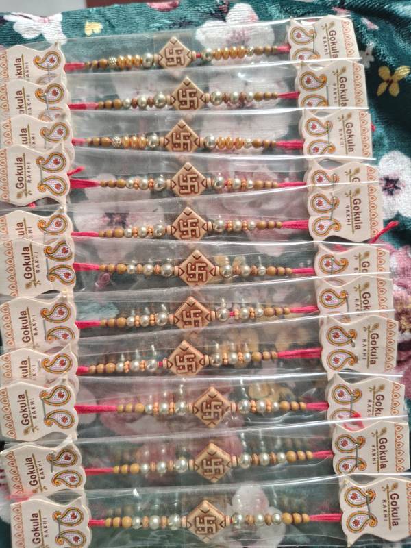 Traditional Swastik Rakhi