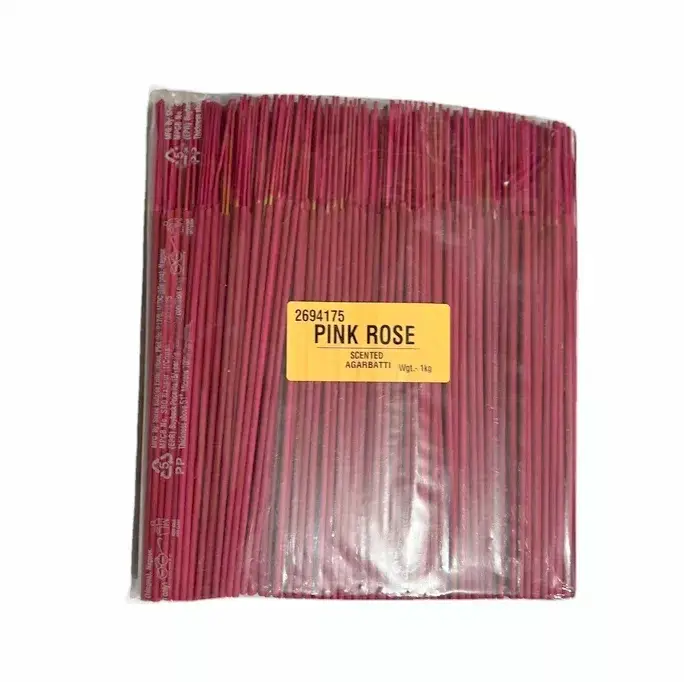 Pink Rose Colour Scented Agarbatti
