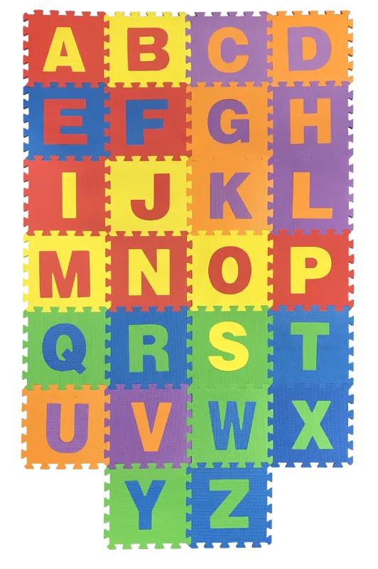 PLAY MAT 6.5MM 10X10 INCH  26 PCS - EM-26