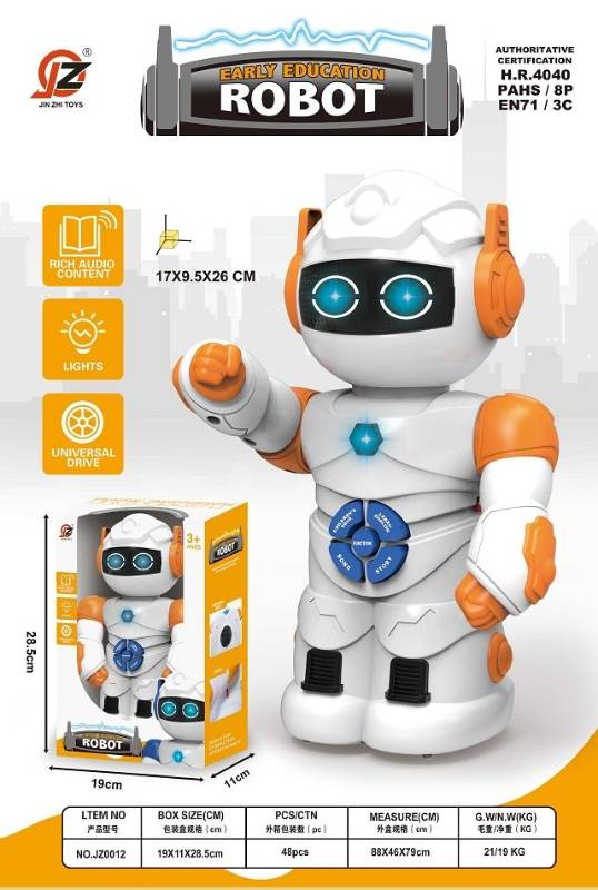 B/O EDUCATIONAL WALKING ROBOT - JZ0012