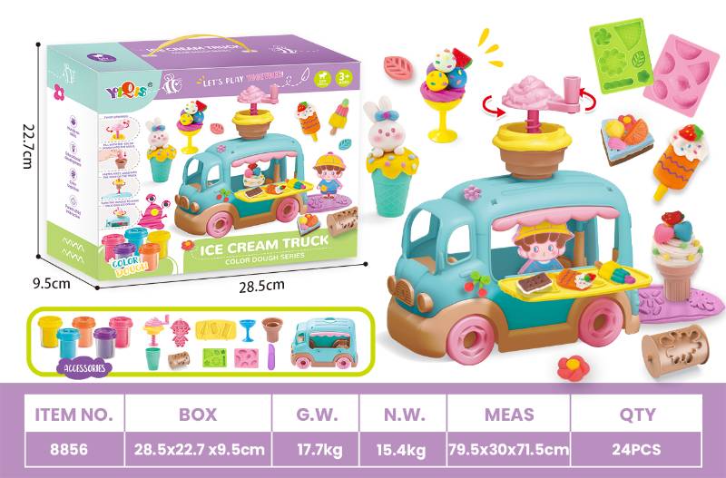 BUS DOUGH PLAY SET - 8856